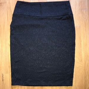 Lularoe Cassie SOLID BLACK Medium